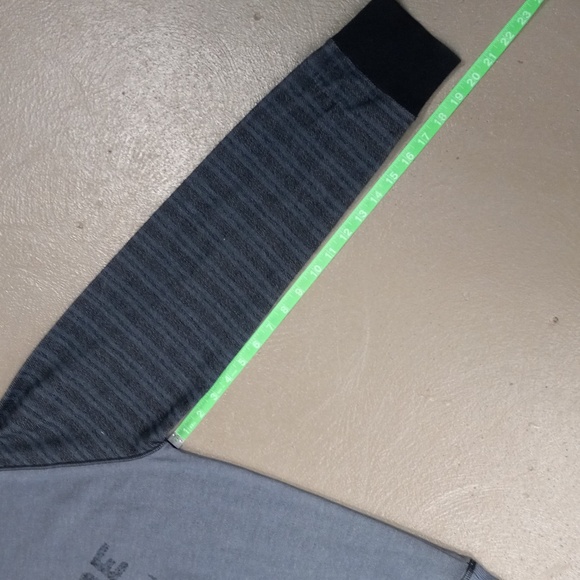 Mossimo Gray, Black and Blue, Long Sleeve  Crew Neck Shirt - Picture 6 of 11